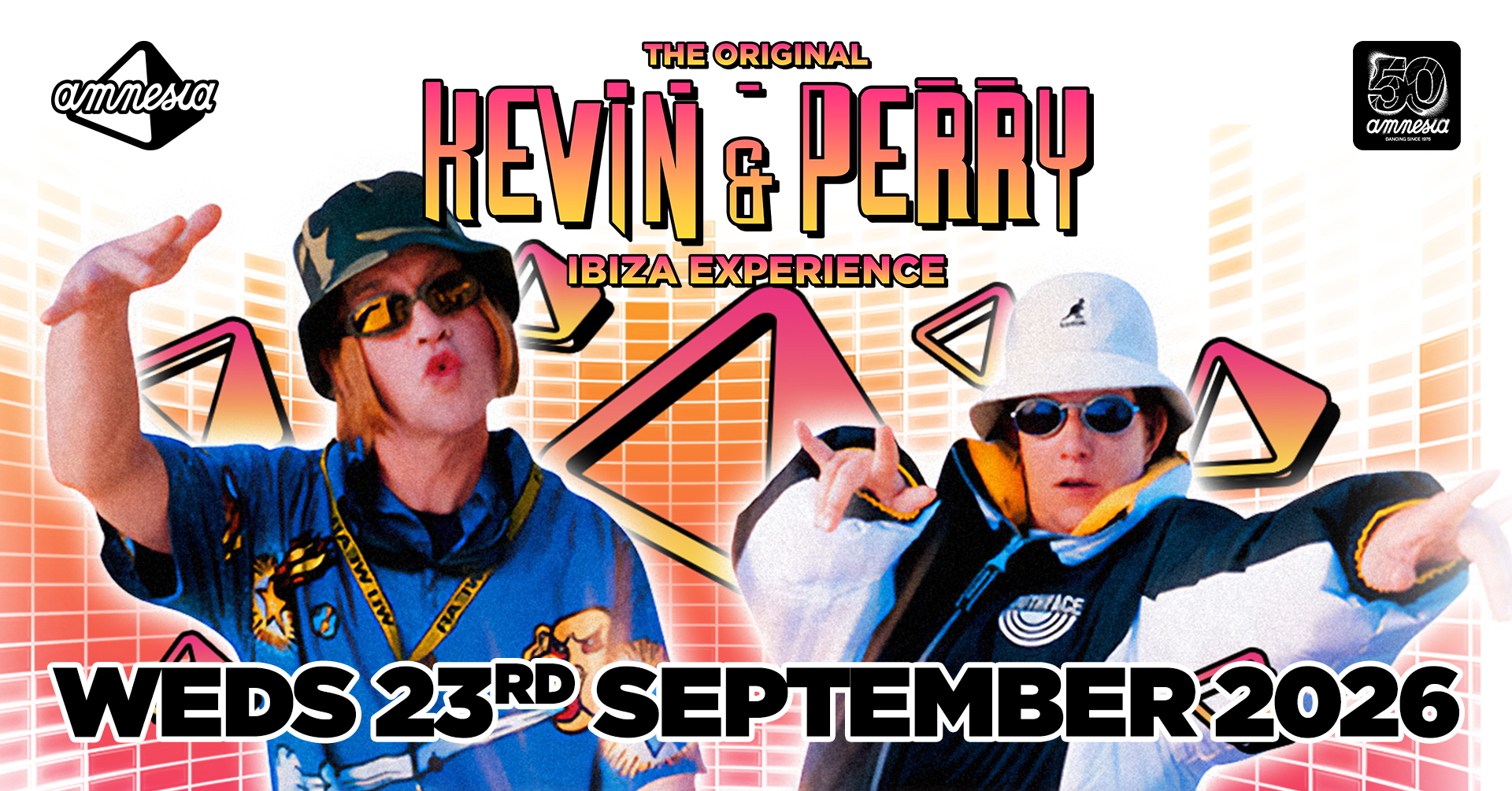 The Kevin & Perry Experience at Amnesia Ibiza